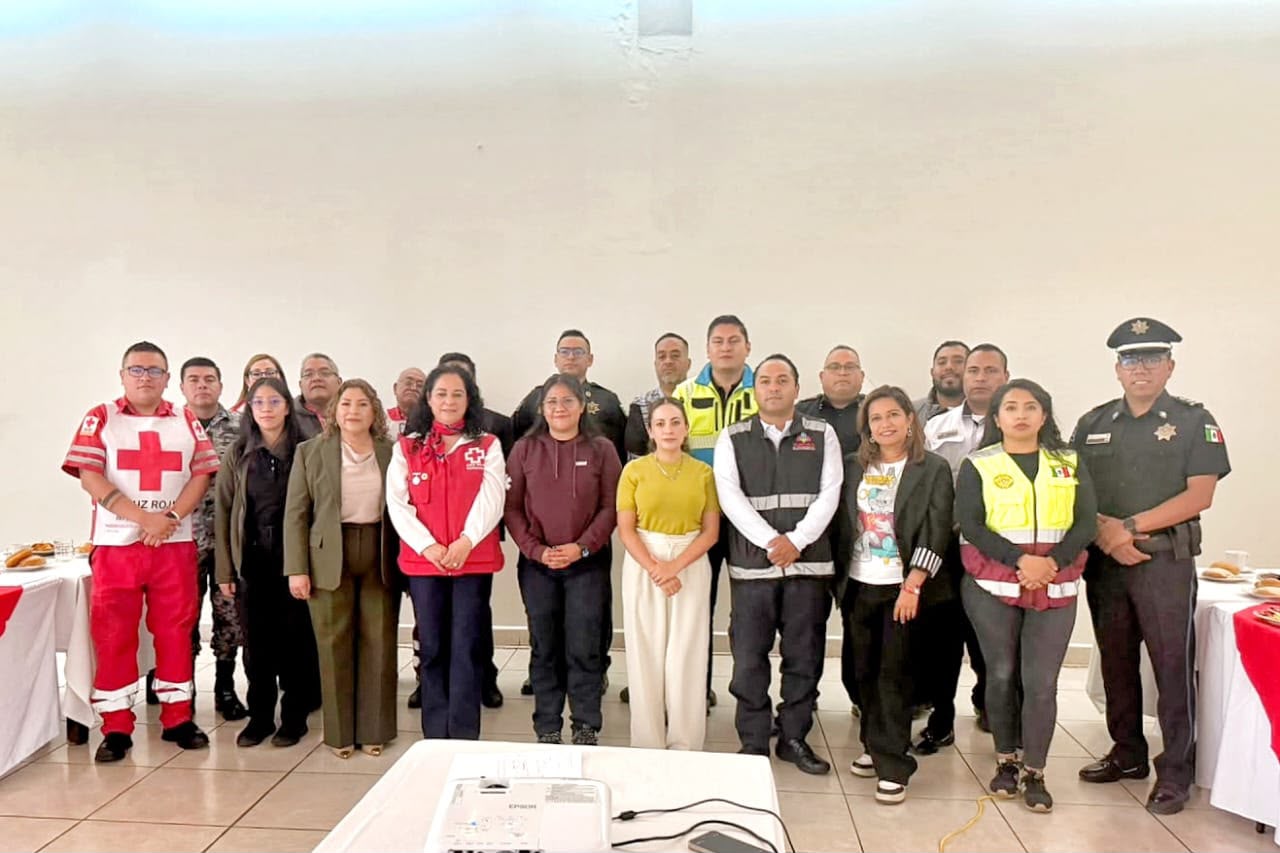 Ayuntamiento de Tlaxcala participa en coordinación interinstitucional para fortalecer la seguridad durante la carrera 'Todo México Salvando Vidas'